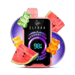 Одноразовая Электронная Сигарета Elf Bar FS Watermelon Bubble Gum (Арбуз Жвачка) (18000 Затяжек) купить