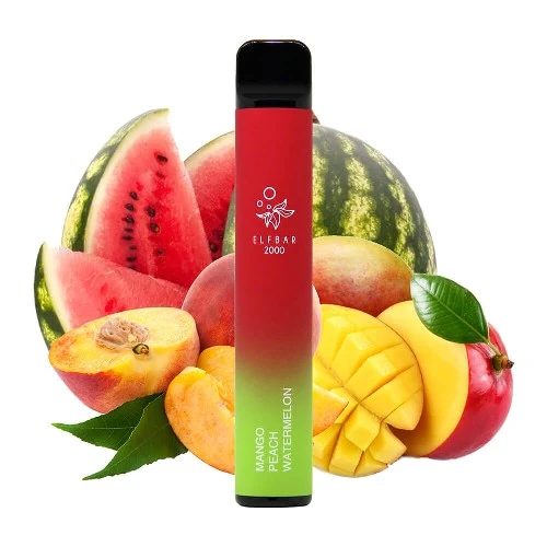 Одноразова Електронна Сигарета Elf Bar Mango Peach Watermelon (Манго Персик Кавун) (2000 Затяжок) купить