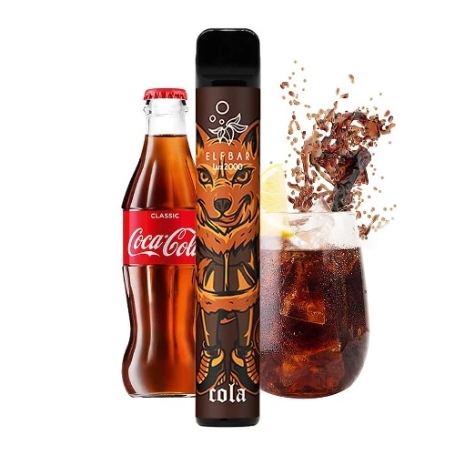 Одноразовая Электронная Сигарета Elf Bar Lux Cola (Кола) (2000 Затяжек) купить