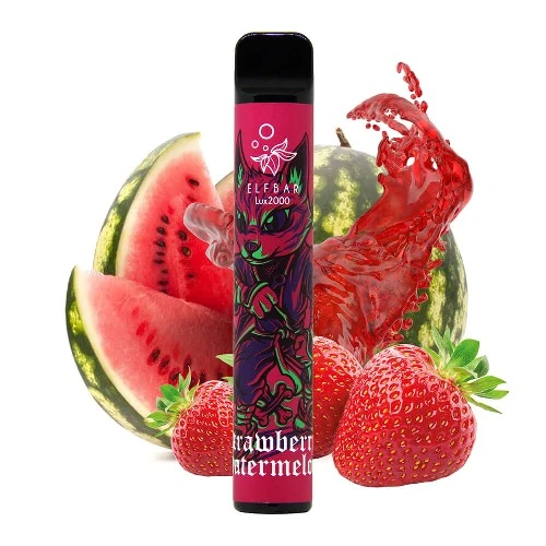 Одноразовая Электронная Сигарета Elf Bar Lux Strawberry Watermelon (Клубника Арбуз) (2000 Затяжек) купить