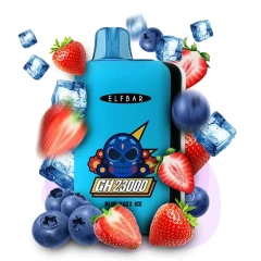 Одноразова Електронна Сигарета Elf Bar GH Blue Razz Ice (Блу Разз Лід) (23000 Затяжок) купить