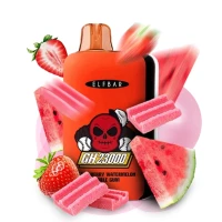 Одноразова Електронна Сигарета Elf Bar GH Strawberry Watermelon Bubble Gum (Полуниця Кавун Жуйка) (23000 Затяжок) купить