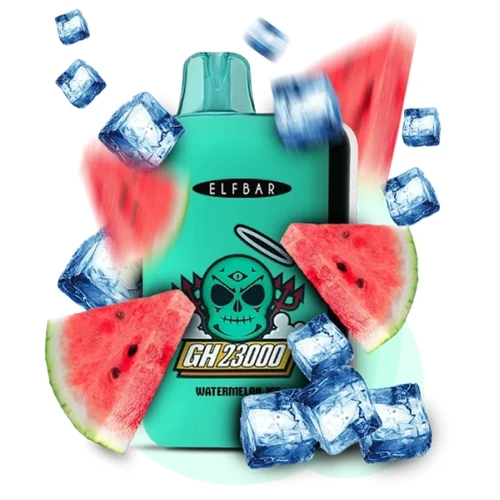 Одноразова Електронна Сигарета Elf Bar GH Watermelon Ice (Кавун Лід) (23000 Затяжок) купить