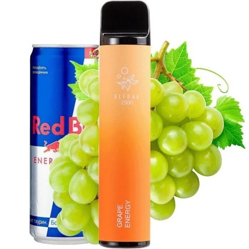 Одноразова Електронна Сигарета Elf Bar Lux Grape Energy (Виноградний Енергетик) (2500 Затяжок) купить