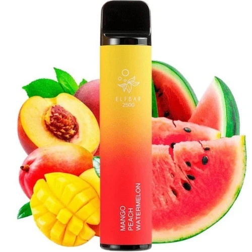 Одноразова Електронна Сигарета Elf Bar Lux Mango Peach Watermelon (Манго Персик Кавун) (2500 Затяжок) купить