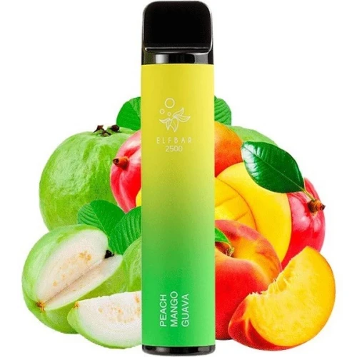 Одноразова Електронна Сигарета Elf Bar Lux Peach Mango Guava (Персик Манго Гуава) (2500 Затяжок) купить