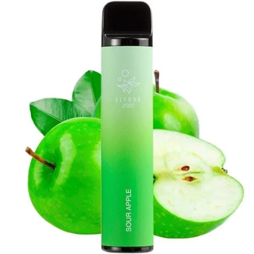 Одноразова Електронна Сигарета Elf Bar Sour Apple (Кисле Яблуко) (2500 Затяжок) купить
