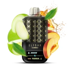 Одноразова Електронна Сигарета Elf Bar Combo Apple Juicy Peach (Яблуко Соковитий Персик) (25000 Затяжок) купить
