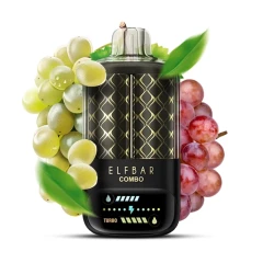 Одноразова Електронна Сигарета Elf Bar Combo Green Grape & Grape (Зелений Виноград / Виноград) (25000 Затяжок) купить