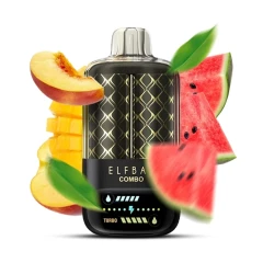 Одноразова Електронна Сигарета Elf Bar Combo Peach Mango Watermelon (Персик Манго Кавун) (25000 Затяжок) купить