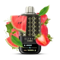 Одноразова Електронна Сигарета Elf Bar Combo Watermelon Strawberry (Кавун Полуниця) (25000 Затяжок) купить