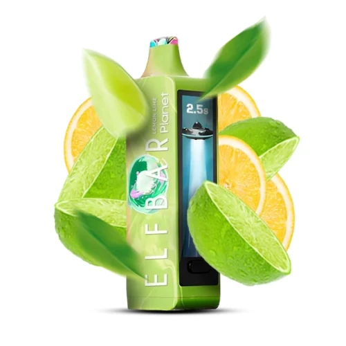 Одноразовая Электронная Сигарета Elf Bar Planet Lemon Lime (Лимон Лайм) (25000 Затяжек) купить