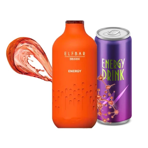 Одноразова Електронна Сигарета Elf Bar BB Energy (Енергетик) (3000 Затяжок) купить