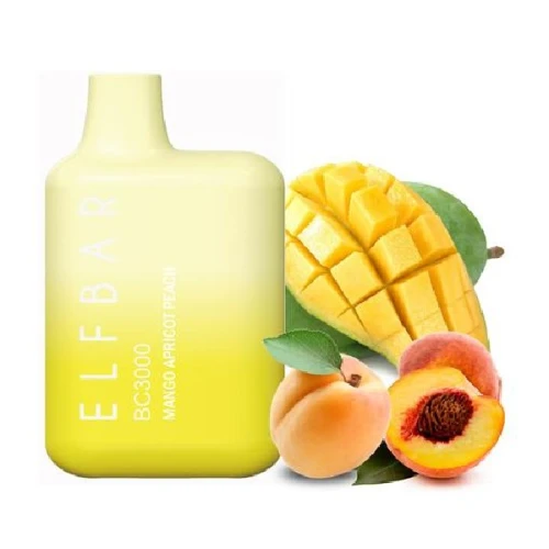Одноразовая Электронная Сигарета Elf Bar BC Mango Apricot Peach (Манго Абрикос Персик) (3000 Затяжек) купить