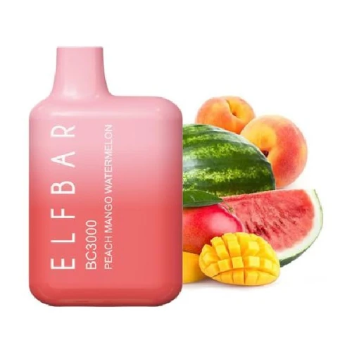 Одноразова Електронна Сигарета Elf Bar BC Peach Mango Watermelon (Персик Манго Арбуз) (3000 Затяжок) купить