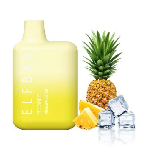 Одноразовая Электронная Сигарета Elf Bar BC Pineapple Ice (Ананас Лед) (3000 Затяжек) купить