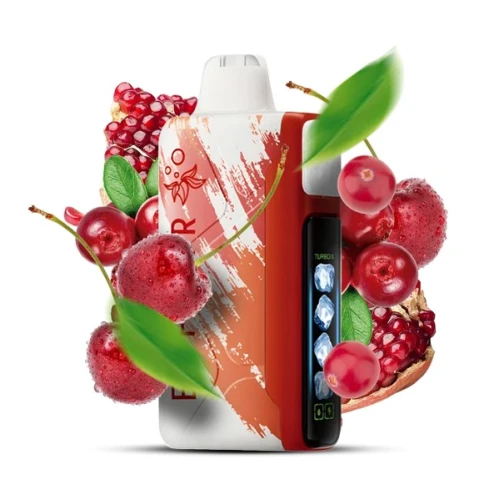 Одноразова Електронна Сигарета Elf Bar Ice King Cherry Pomegranate Cranberry (Вишня Гранат Журавлина) (30000 Затяжок) купить