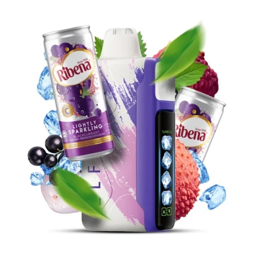 Одноразова Електронна Сигарета Elf Bar Ice King Ribena Lychee (Рібена Лічі) (30000 Затяжок) купить