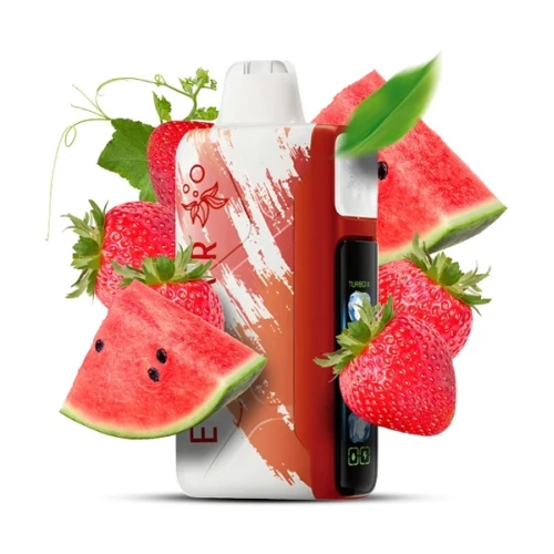 Одноразова Електронна Сигарета Elf Bar Ice King Strawberry Watermelon (Полуниця Кавун) (30000 Затяжок) купить