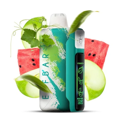 Одноразовая Электронная Сигарета Elf Bar Nic King Sour Apple Watermelon (Кислое Яблоко Арбуз) (30000 Затяжек) купить