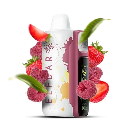 Одноразовая Электронная Сигарета Elf Bar Sour King Red Raspberry Strawberry (Красная Малина Клубника) (30000 Затяжек) купить