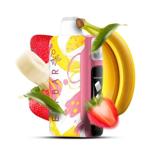 Одноразовая Электронная Сигарета Elf Bar Sweet King Strawberry Banana (Клубника Банан) (30000 Затяжек) купить