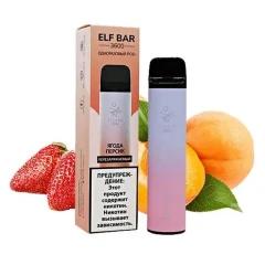 Одноразовая Электронная Сигарета Elf Bar Berry Peach (Ягоды Персик) (3600 Затяжек) купить