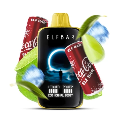 Одноразовая Электронная Сигарета Elf Bar Moon Night Cola Lime (Кола Лайм) (40000 Затяжек) купить