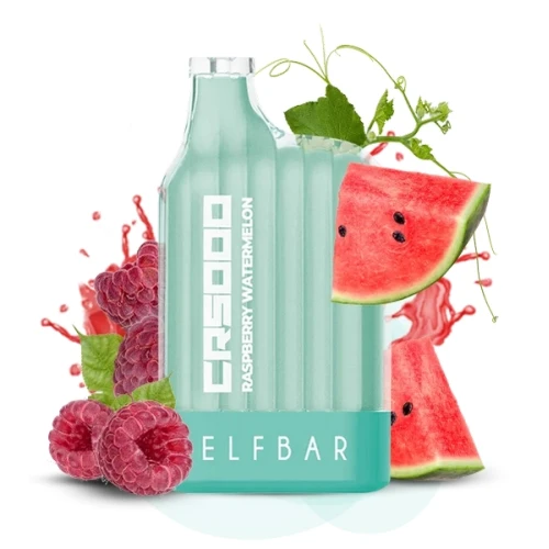 Одноразовая Электронная Сигарета Elf Bar CR Raspberry Watermelon (Малина Арбуз) (5000 Затяжек) купить