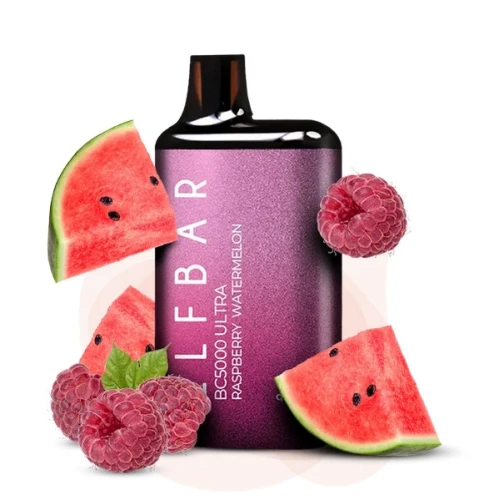 Одноразовая Электронная Сигарета Elf Bar Ultra Raspberry Watermelon (Малина Арбуз) (5000 Затяжек) купить