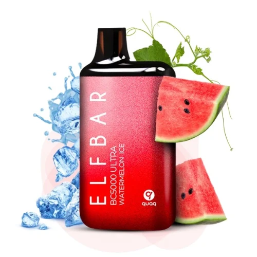 Одноразовая Электронная Сигарета Elf Bar Ultra Watermelon Ice (Арбуз Лед) (5000 Затяжек) купить