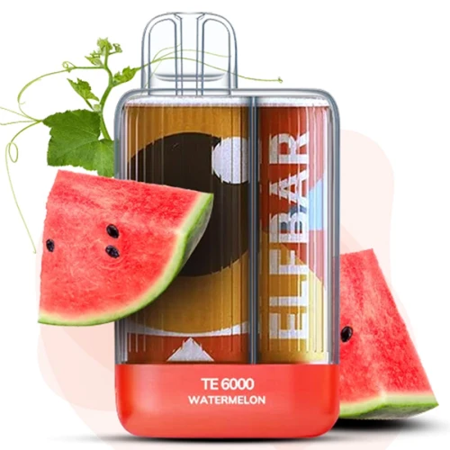 Одноразова Електронна Сигарета Elf Bar TE Watermelon (Кавун) (6000 Затяжок) купить