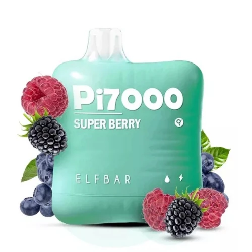 Одноразова Електронна Сигарета Elf Bar PI Super Berry (Супер Ягоди) (7000 Затяжок) купить