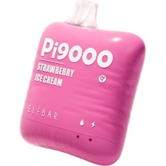 Одноразовая Электронная Сигарета Elf Bar PI Strawberry Ice Cream (Клубничное Мороженое) (9000 Затяжек) купить