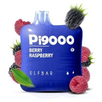 Одноразовая Электронная Сигарета Elf Bar PI Berry Raspberry (Ягоды Малина) (9000 Затяжек) купить