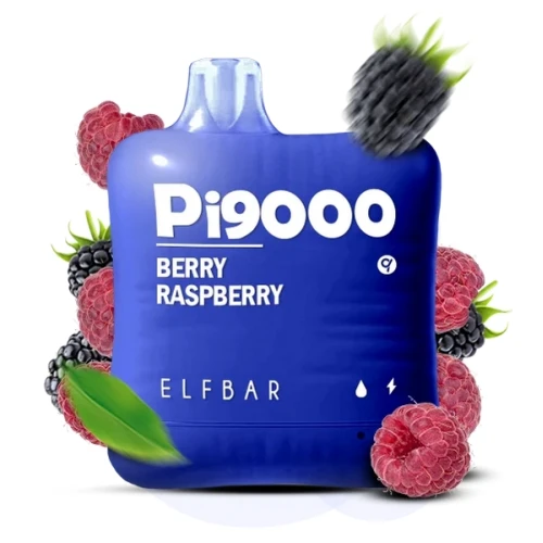 Одноразовая Электронная Сигарета Elf Bar PI Berry Raspberry (Ягоды Малина) (9000 Затяжек) купить