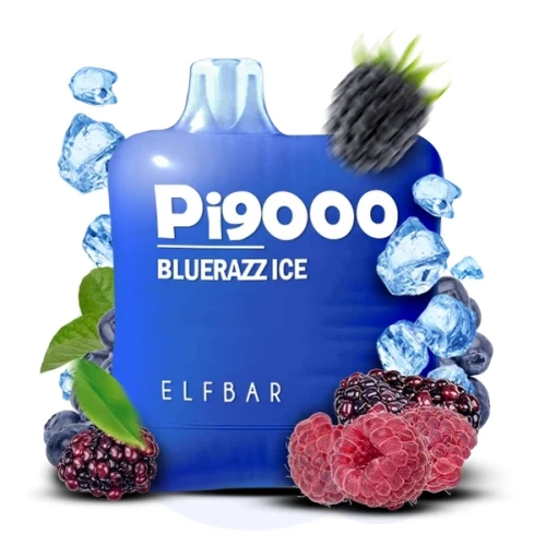 Одноразова Електронна Сигарета Elf Bar PI Blue Razz Ice (Блу Разз Лід) (9000 Затяжок) купить