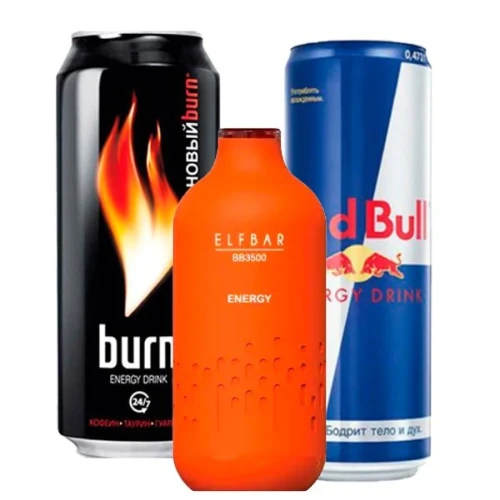 Одноразова Електронна Сигарета Elf Bar BB Energy (Енергетик) (3500 Затяжок) купить