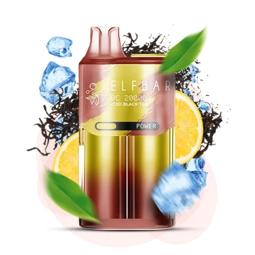 Одноразова Електронна Сигарета Elf Bar BC Iced Black Tea (Айсед Чорний Чай) (20000 Затяжок) купить