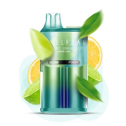 Одноразовая Электронная Сигарета Elf Bar BC Lemon Lime (Лимон Лайм) (20000 Затяжек) купить