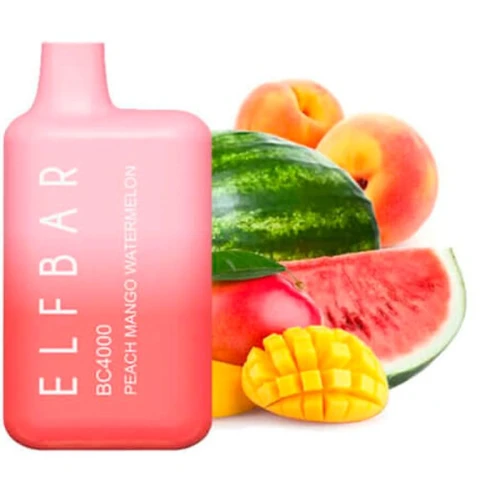 Одноразова Електронна Сигарета Elf Bar BC Peach Mango Watermelon (Персик Манго Арбуз) (4000 Затяжок) купить