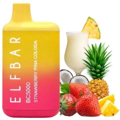 Одноразова Електронна Сигарета Elf Bar BC Strawberry Pina Colada (Полуниця Піна Колада) (5000 Затяжок) купить