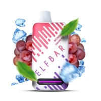 Одноразовая Электронная Сигарета Elf Bar BC Grape Ice (Виноград Лёд) (15000 Затяжек) купить