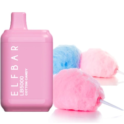 Одноразова Електронна Сигарета Elf Bar LB Cotton Candy (Цукрова Вата) (5000 Затяжок) купить