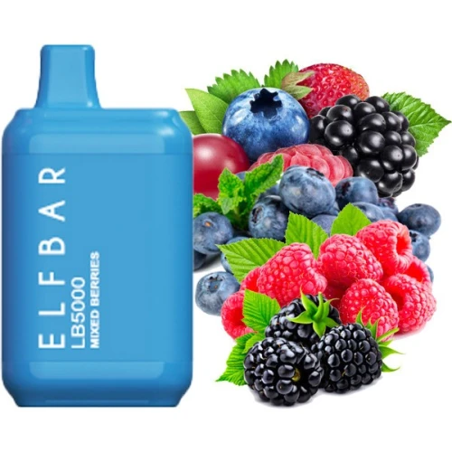 Одноразовая Электронная Сигарета Elf Bar LB Mixed Berries (Микс Ягод) (5000 Затяжек) купить