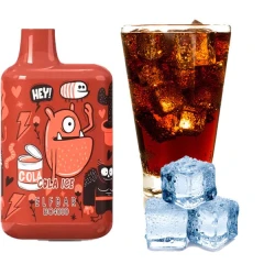 Одноразовая Электронная Сигарета Elf Bar BC Cola Ice (Кола Лед) (4000 Затяжек) (Limited Edition) купить