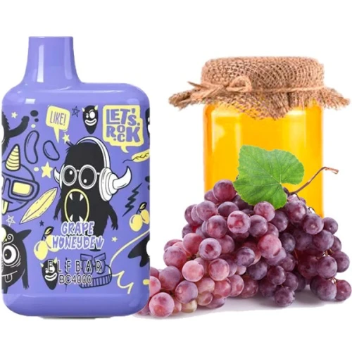 Одноразова Електронна Сигарета Elf Bar BC Grape Honeydew (Виноград Мед) (4000 Затяжок) (Limited Edition) купить