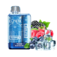 Одноразова Електронна Сигарета Elf Bar TE Blue Razz Ice (Блакитна Малина Лід) (5000 Затяжок) купить