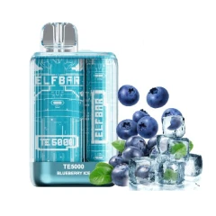 Одноразова Електронна Сигарета Elf Bar TE Blueberry Ice (Чорниця Лід) (5000 Затяжок) купить