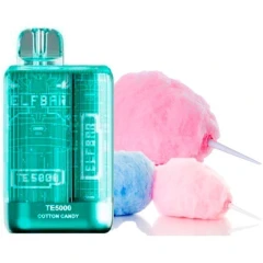 Одноразова Електронна Сигарета Elf Bar TE Cotton Candy (Цукрова Вата) (5000 Затяжок) купить